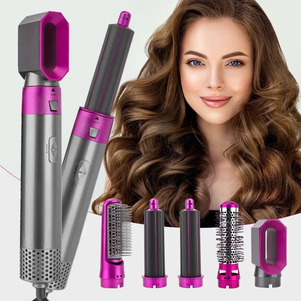 The Ultimate 5-in-1 Hot Air Hair Styling Set – Dhaka Dash