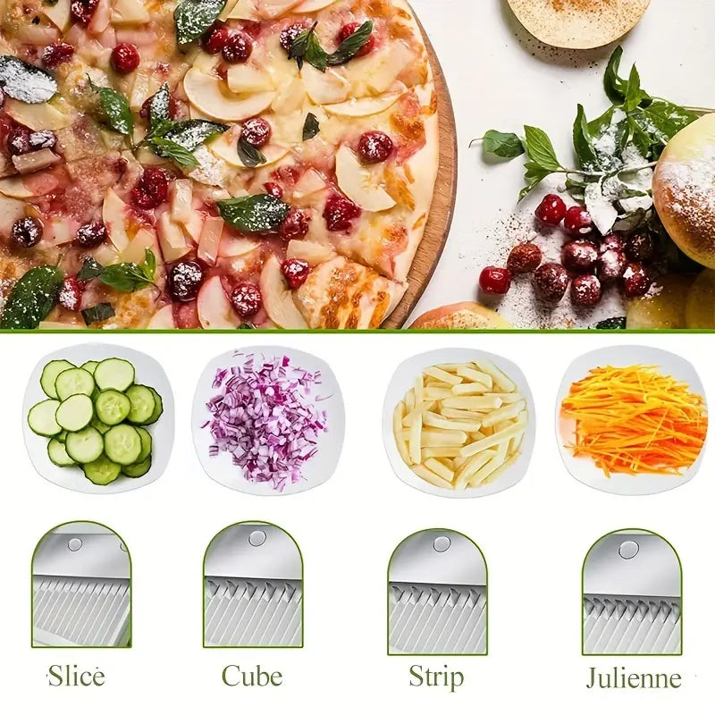 QuickSlice Pro™️ 5-in-1 Cutter Slicer Chopper