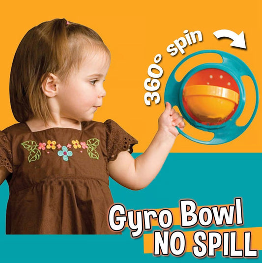 Baby Rotating Gyro UFO/Saturn Bowl