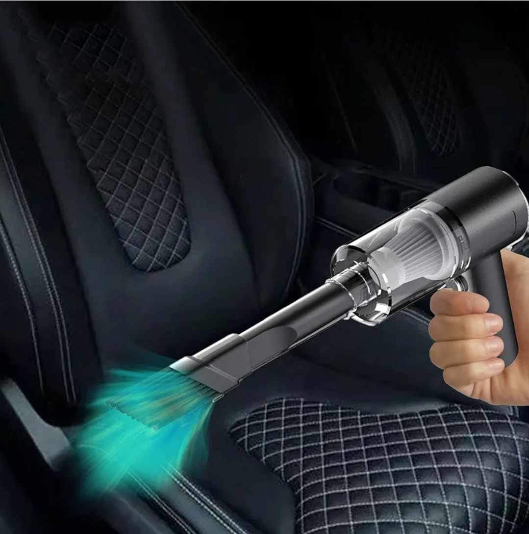 Portable Rechargeable Vacuum: 2-in-1 Cleaning Solution Dhaka Dash