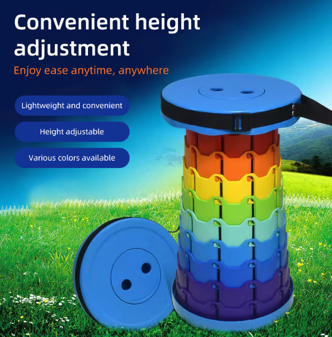 š„Upgraded Retractable Folding Stool