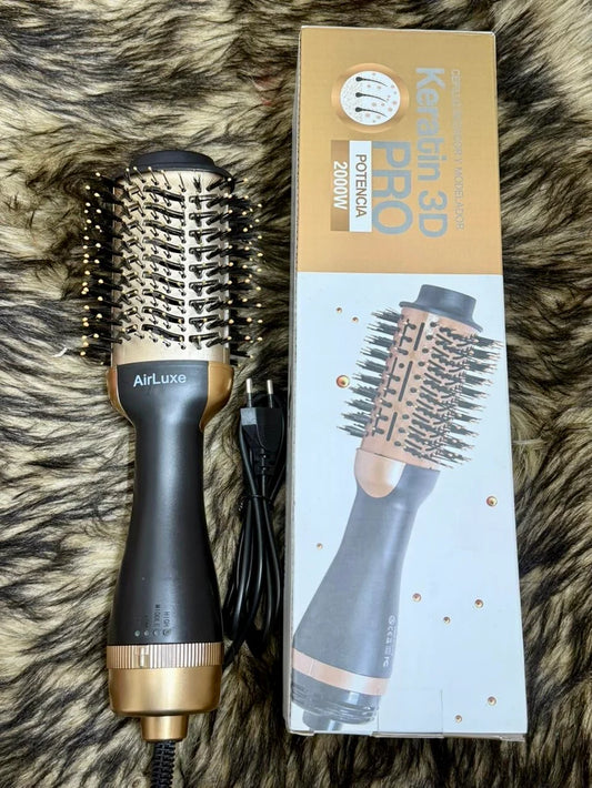 Keratin Pro Hair Volumizer- 4 in 1 Hot Air Brush