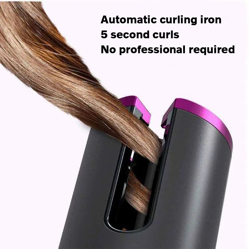 QuickCurl: Wireless Automatic Portable Hair Curler