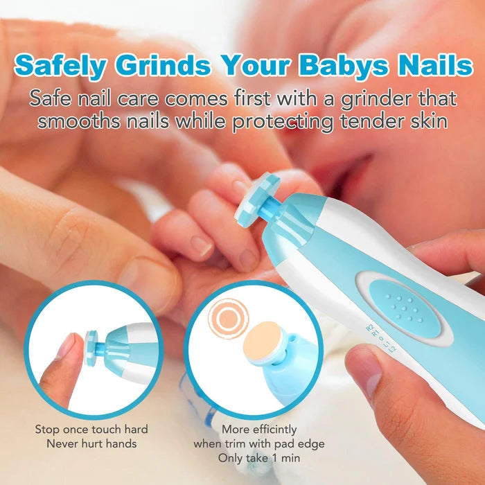 Portable LED Baby Nail Trimmer - Gentle & Safe Grooming Dhaka Dash