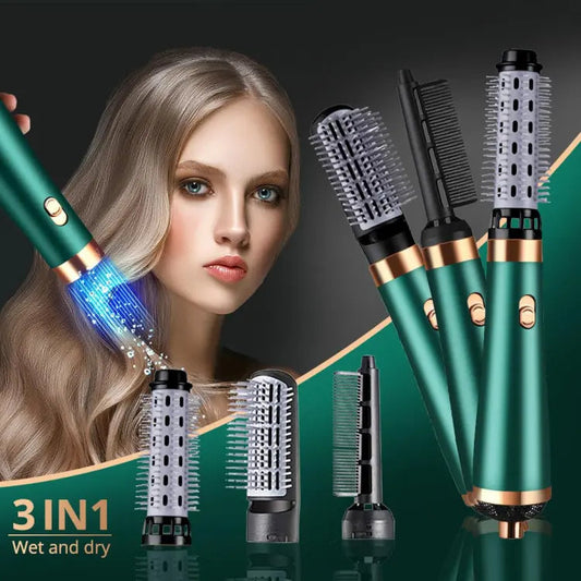 All-in-One Hair Styler: Dry Hair, Curl Hair, Straighten Hair