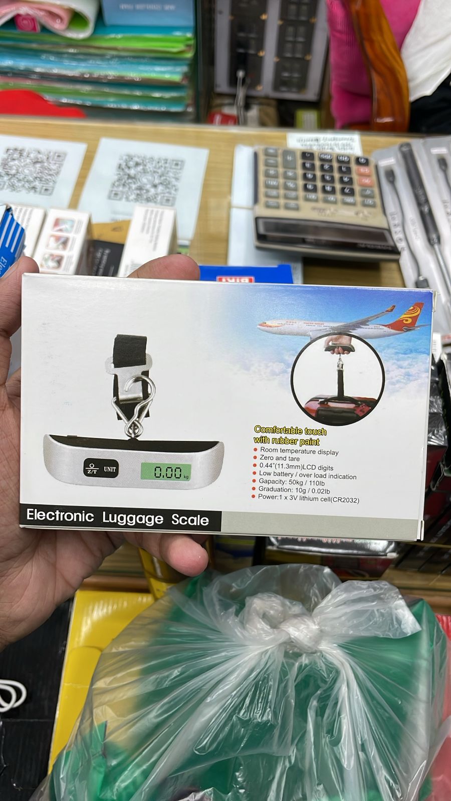 Mini Portable Luggage Scale with LED Screen